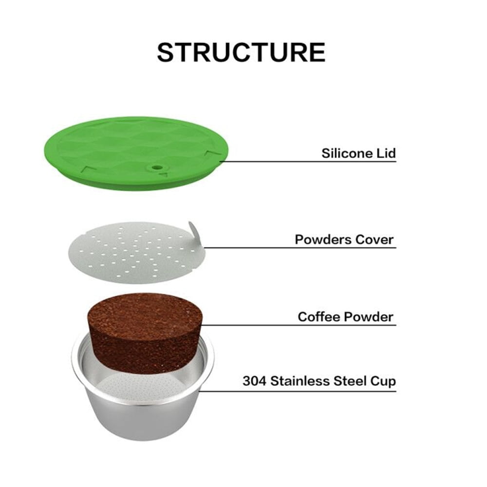 Stainless Steel Crema Coffee Filters