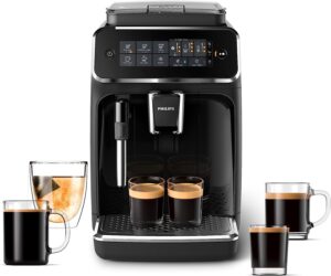 Espresso, Espresso Coffee, Espresso Coffee Machine, Philips 3200, Water Filter, Milk Frother, Programmable Coffee Maker, Aqua Clean, Automatic Espresso, One-Touch Brew,