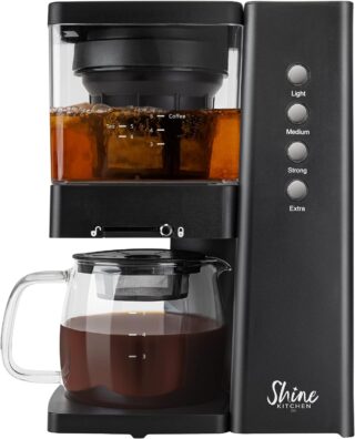 Shine Rapid, Cold Brew Coffee, Tea Machine, Vacuum Extraction, Vacuum Coffee, Cold Brew Coffee Machine, 